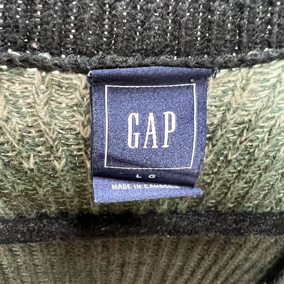 Gap green knit cardigan - Picture 4 of 4